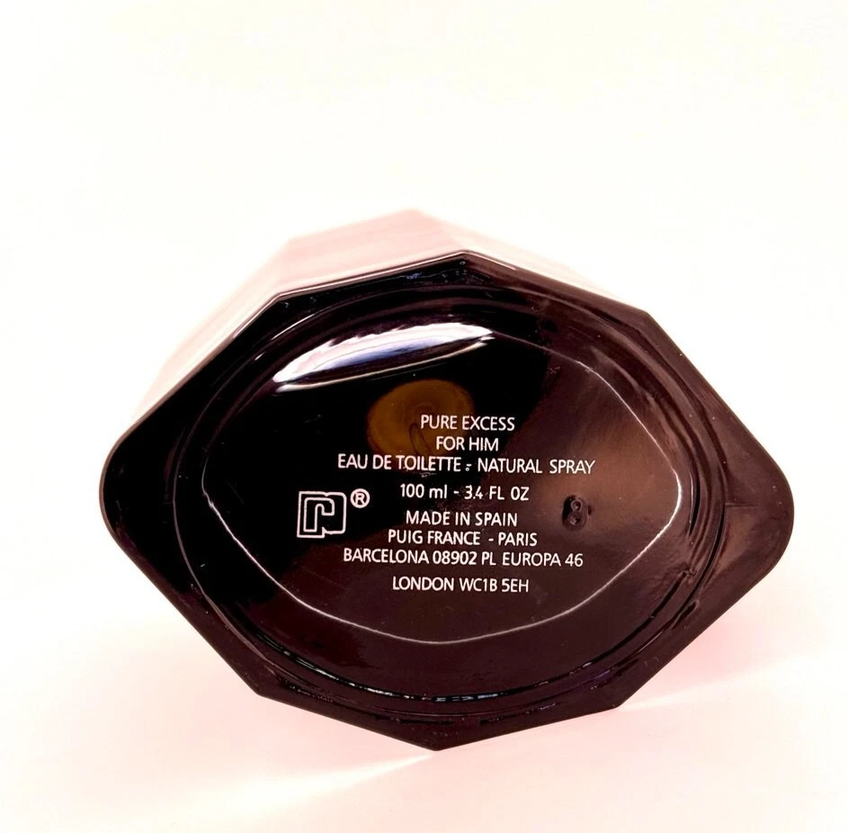 Eau de Toilette Paco Rabanne Pure XS 3,4 OZ 100 ml spray para hombre Foto 4 de 4