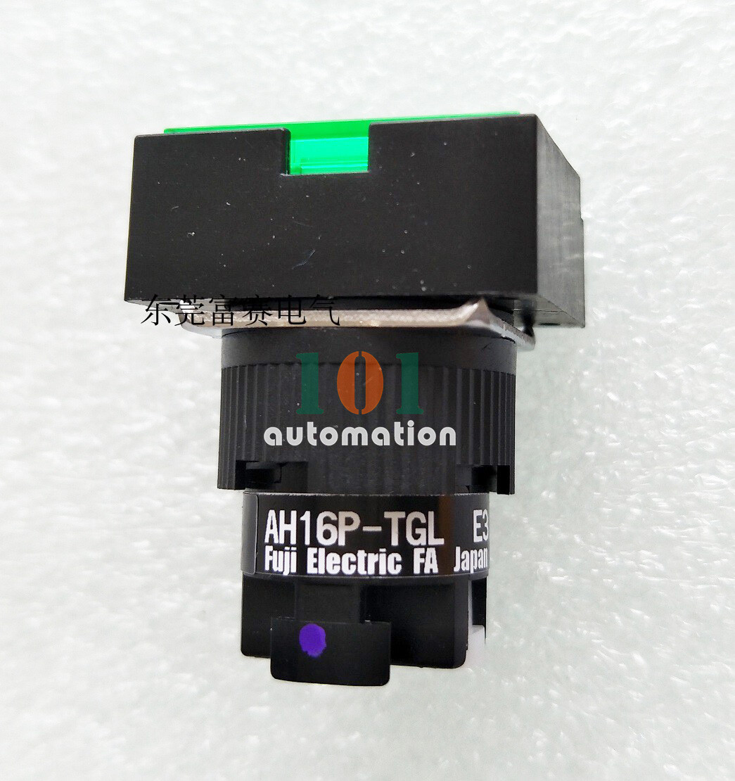 1PCS NEW FOR FUJI Lighted push button switch AH16P-TGL 28V