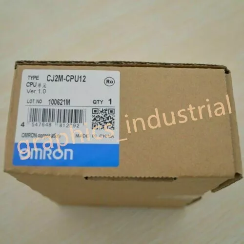 New Genuine Omron CJ2M-CPU12 Processors Module CJ2MCPU12 CPU Unit
