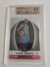 2006-07 Topps Finest 2007-08 BGS 9.5 10 Wilson Chandler #123 Rookie RC