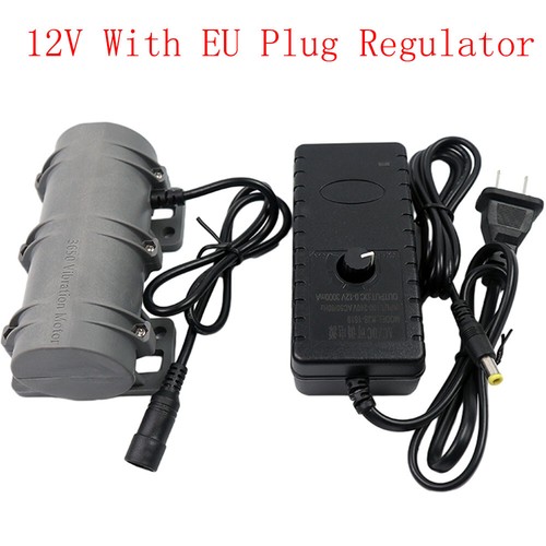 Vibrating Motor with Regulator 3800RPM Double Eccentric DC for Massage Bed Chair - Picture 11 of 15