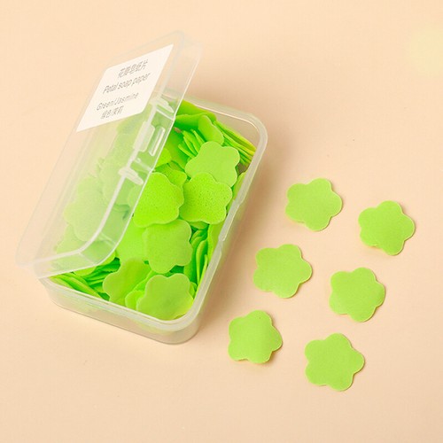 1 Box tragbare Papierreinigungsseifen Handwaschseifenpapier duftende Sc YH - Bild 12 von 18