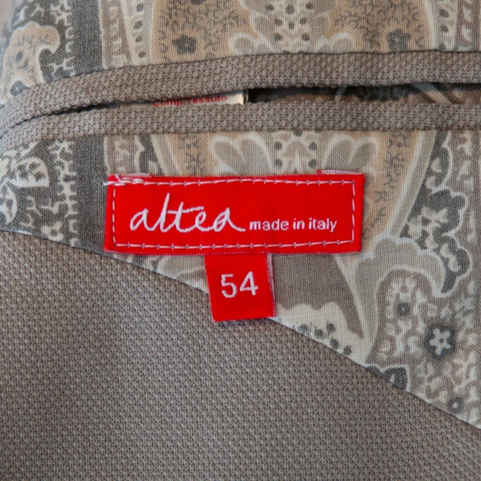 Altea Milano Sand Brown Patch Pocket Blazer 31055 Foto 3 de 4