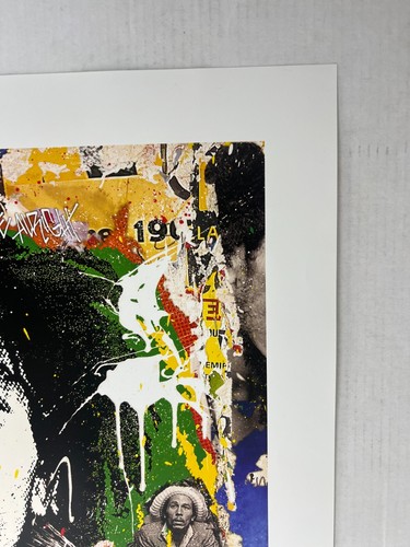 BOB MARLEY ONE LOVE EXPERIENCE Mr Brainwash POSTER 36X24 REPRINT - Picture 10 of 17
