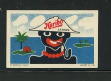 Haribo Licorice Danish Reklamemarke Poster Stamp