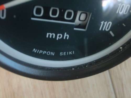 1974-76 NOS Honda Speedometer CB360 / CB360G / CB360T 37200-388 - Picture 5 of 8
