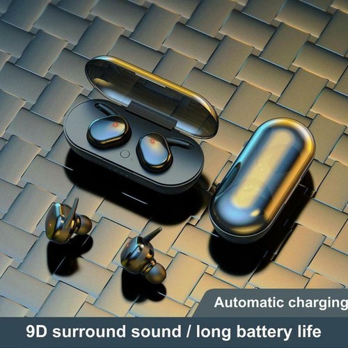 Earbuds Bluetooth-compatible 5.0 Mini Stereo Headset Hot Wireless Sale E7H1 - Photo 7 sur 8