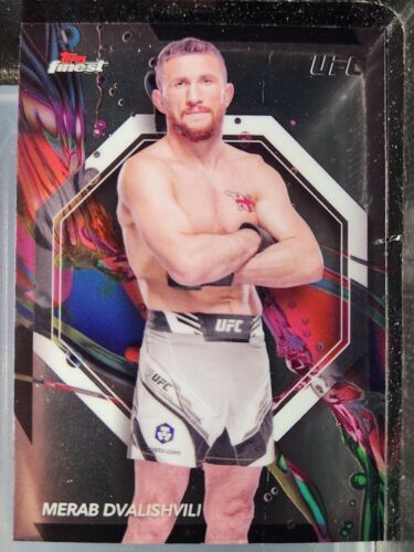 2024 Topps Finest UFC (Pick your Fighter) Base & Parallels - Picture 66 of 164