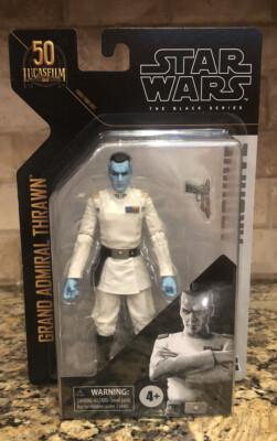 Hasbro Star Wars The Black Series Archive Grand Admiral Thrawn Figure for sale online