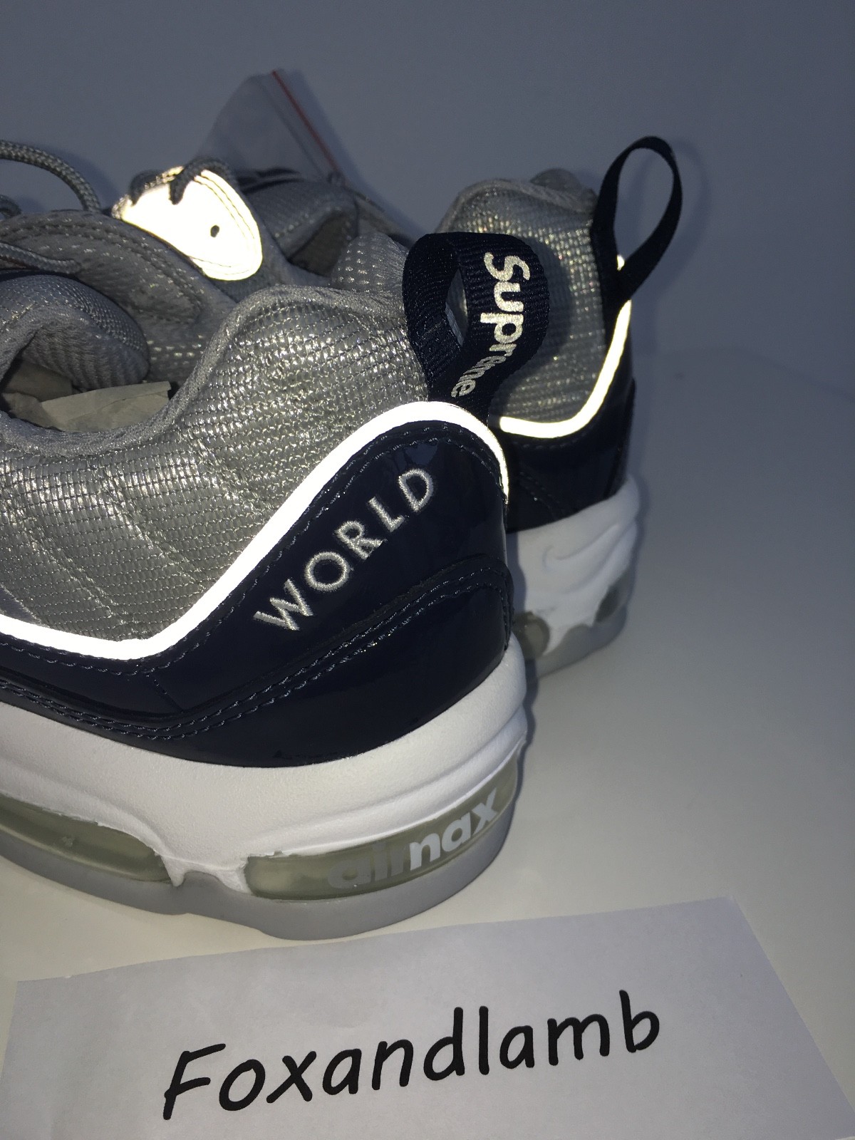 Air Max 98 x Supreme UK10.5 -- Never Worn BNIB image 4