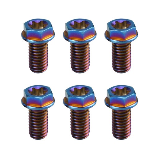 6X Rear Brake Disc Mount Screws Retaining Bolts For Sur Ron Light Bee X S L1E - Picture 10 of 11