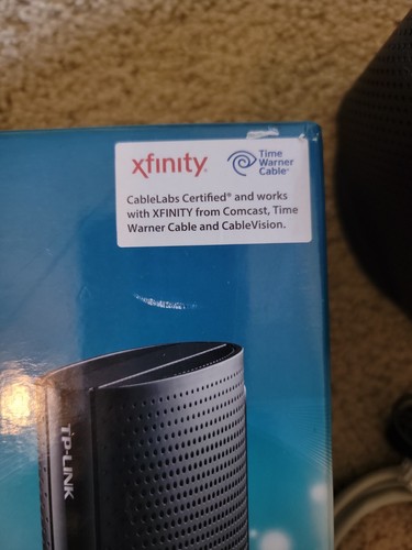 TP-LINK TC-7610 DOCSIS 3.0 (8x4) Cable Modem Comcast XFINITY Time TP LINK - Picture 6 of 8