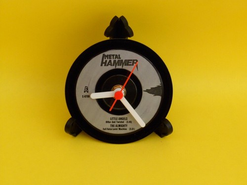 Vinyl Record DESK CLOCKS - All Upcycled Vinyl Singles Punk Hard Metal Records - Picture 215 of 436