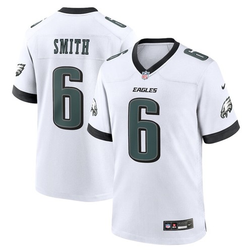 Philadelphia Eagles DeVonta Smith #6 Nike White Official NFL Player Game Jersey