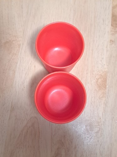 6 Vintage Tupperware Kids Cups 7oz.Bell Tumblers #109, 1251 Series - Picture 13 of 16
