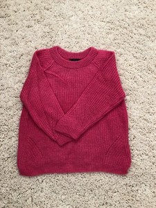 hot pink zara sweater