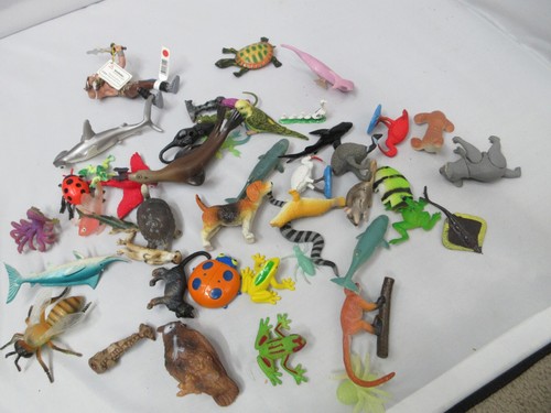 Vintage Small Animal Wildlife Toy Lot 200+ Reptile Mammal Insects More Safari - Picture 21 of 21