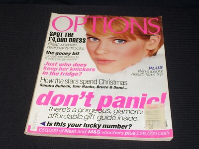1997 JANUARY OPTIONS MAGAZINE - DON'T PANIC FRONT COVER - E 3582