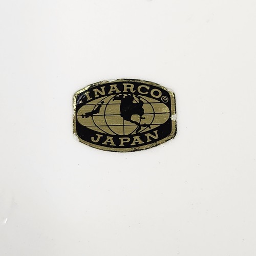 Vintage Inarco Japan weiß Keramik Beerenkorb Pflanzgefäß 2,5" x 4,5" quadratisch - Bild 10 von 10