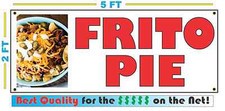 Full Color FRITO PIE BANNER Sign NEW 2x5