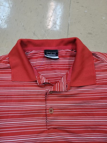 Polo Nike Golf Uomo Rossa Taglia MEDIA Manica Corta Poliestere Dri Fit Standard - Foto 2 di 7