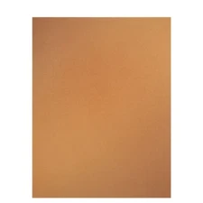 The Paper Studio 8-1/2" x 11" COPPER METALLIC SCRAPBOOK PAPER  - 5 sheets