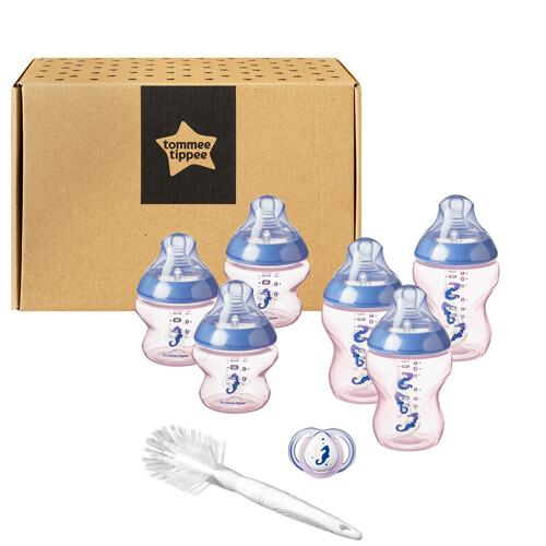 Transparent Chauffe Biberon /Él/éctrique T/étine Souple Tommee Tippee Biberon Kit Naissance Closer to Nature Sac Isotherme X2 Valve Anti-Colique