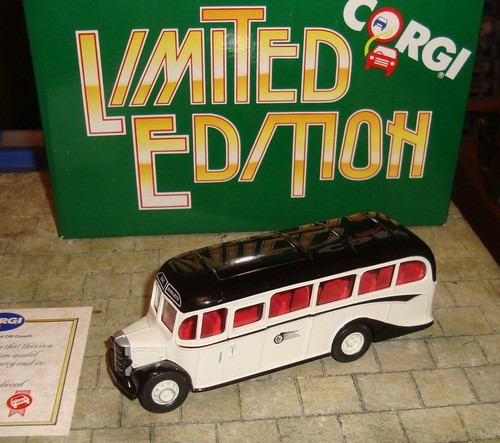 BRONTE BEDFORD OB COACH - HOWARTH - CORGI LIMITED EDITION - BOXED C1991 - 97104