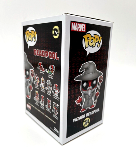 Funko POP Wizard Deadpool 324 Barnes and Noble Exclusive - Picture 6 of 10