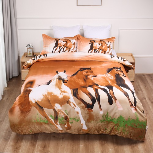 2024 Soft Quilt Doona Duvet Cover Set Single/Double/Queen/King Size Bedding Set - Picture 177 of 376