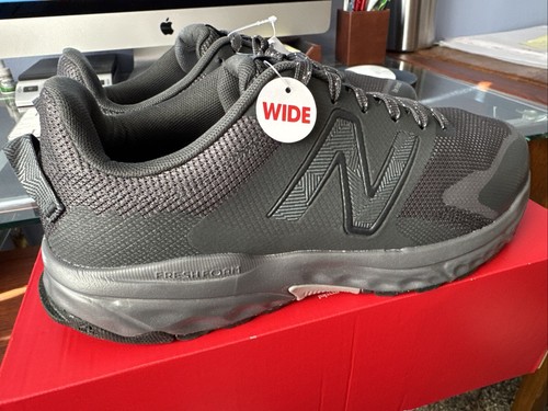 NEW BALANCE Men's Fresh Foam 510v6 Trail Running Shoes Black/Grey (MT510LB6) - Picture 16 of 19