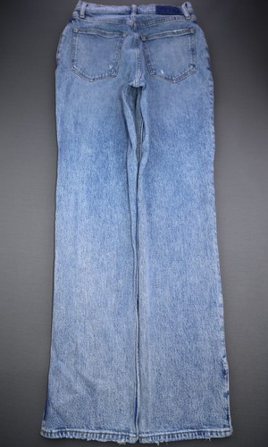Jeans donna 2019 Abercrombie e Fitch anni 90 dritto vita ultra alta taglia 4 (27x31) - Foto 8 di 11