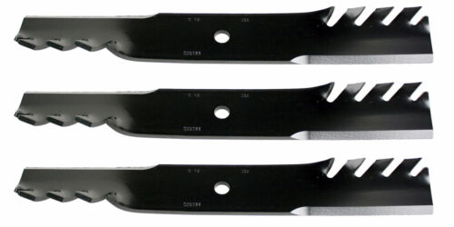 3 USA Mower Blades 18" x 3" x .240 Tooth Mulch fits Encore 363046 363291 823004