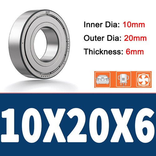 Bearings Miniature Seal Mini Ball Bearing 608 ZZ Series ID 1/2/3/4/5/6/7/8~12mm - Picture 64 of 76