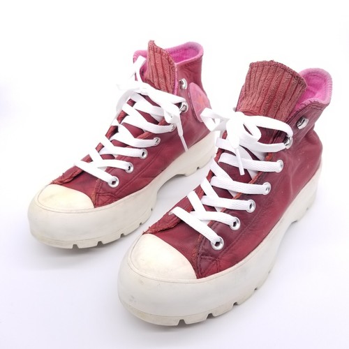 Converse Chuck Taylor All Star Hi Lugged GoreTex Womens's Shoes Red Platform | eBay Converse Chuck Taylor All Star Hi Lugged GoreTex Womens's Shoes Red Platform | eBay