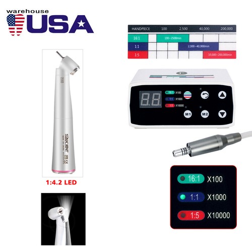 NSK Style Dental Brushless LED Electric Micro Motor 1:1/1:5 Increasing Handpiece - Picture 58 of 85