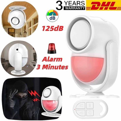 CPVAN PIR Bewegungsmelder Alarm, Bewegungssensor Mit Fernbedienung, 125 Db DHL - Bild 3 von 18