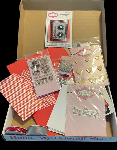 The Stamps of Life Sweetheart Kartensammlung Kit versiegelt brandneu in Box Liebe - Bild 5 von 17