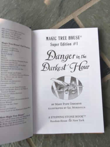 Danger in the Darkest Hour; Magic Tree Hous- 0553497723, Osborne, hardcover, new - Picture 2 of 5
