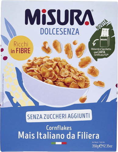 Cornflakes Dolcesenza | Mais Italiano | Senza Zuccheri Aggiunti | Confezione Da - Foto 10 di 12