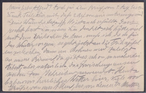 74083) WETZLAR 1917 Buena Postal Colección Oro 1. Guerra Mundial - Imagen 2 de 2