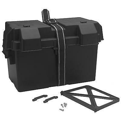 Large Strong Polypropylene Universal Battery Box Oval Circuit Banger Racing - Afbeelding 1 van 2