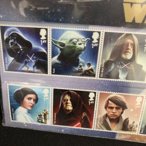 2015 Star Wars Stamps Royal Mail Bundle GB QE2 MINT CONDITION - Picture 16 of 20