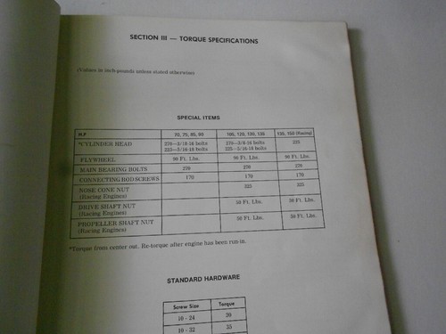 Chrysler Outboard Motor 3 & 4 Cylinder Service Repair Manual Original Info - Picture 5 of 12