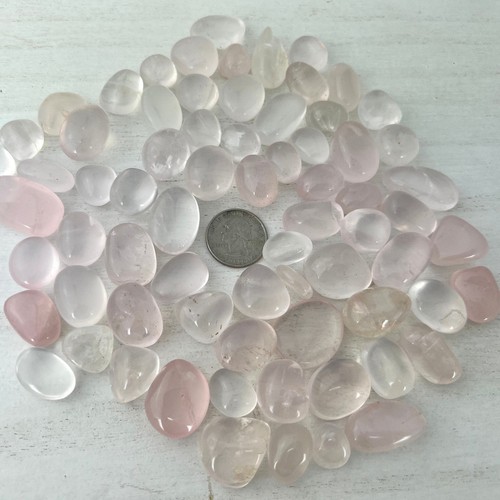 Star rose quartz tumble stone - tumbled star rose quartz - star rose quartz - Picture 9 of 10