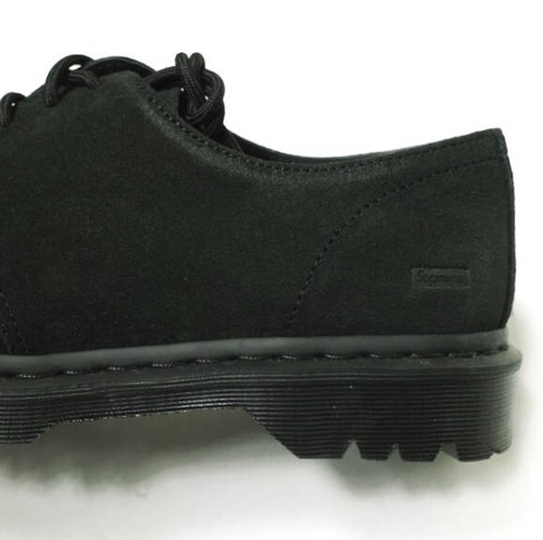 Chaussures SUPREME collection x Dr.Martens 23AW daim Ramsey Creeper 31771001 US11 (29 cm) NOIR