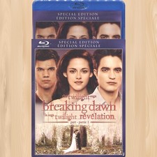 The TWILIGHT Saga BREAKING DAWN (Part 1) Special Edition BLU-RAY            0617