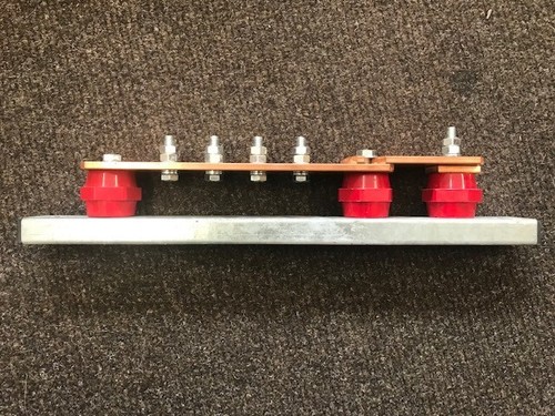 4 Way Brass Earth Bar with Disconnection Link - Brand New - Picture 3 of 3