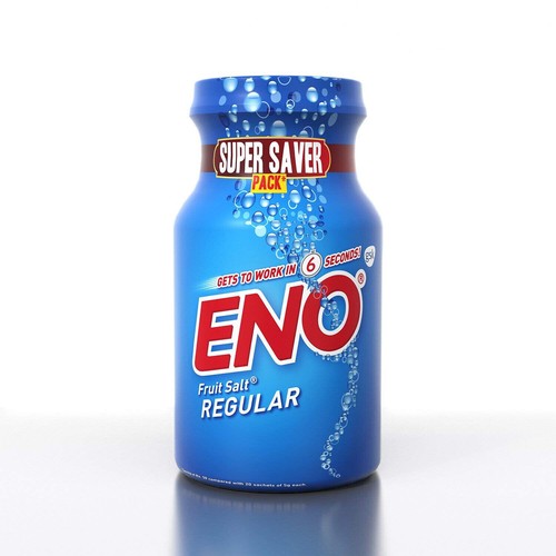 Eno Reguler Fast Relief From Acidity Fruit Salt 100 gm - Picture 2 of 6