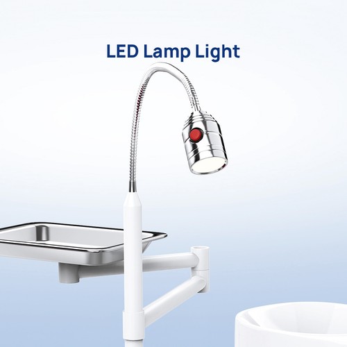 Dental Portable Folding Mobile Chair LED Light/Air Turbine Unit/Doctor Stool USA - Picture 17 of 67
